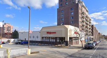 Developer Announces $16.2m Condo Site in Woodside, Queens A parking lot, Walgreens pharmacy store, and mid-rise apartment building in Woodside, Queens, New York