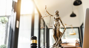 Roundup: Recent & Pending Legislation The Statue of Justice - lady justice or Iustitia, Justitia the Roman goddess of Justice.