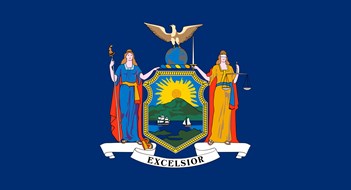 J-51 Tax Abatement Update Passes NYS Senate & Assembly State Of New York Flag Eps File -New York Flag Vector File