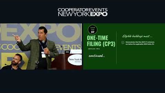 2024 NY Spring Expo Seminar: Local Law 97 Compliance - Deconstructing the Law & its Impact on Multifamily Buildings