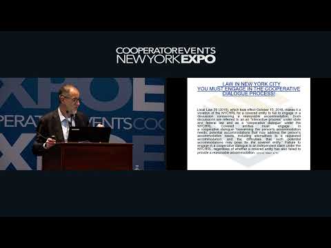 2024 NY Fall Expo Seminar: Reasonable Accommodation & Discrimination Complaints—Avoiding Them, Addressing Them, & Beating Them