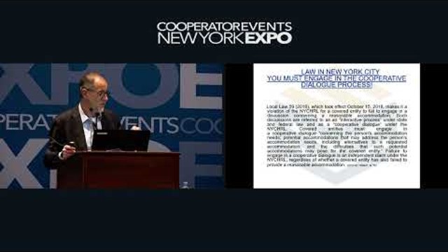 2024 NY Fall Expo Seminar: Reasonable Accommodation & Discrimination Complaints—Avoiding Them, Addressing Them, & Beating Them