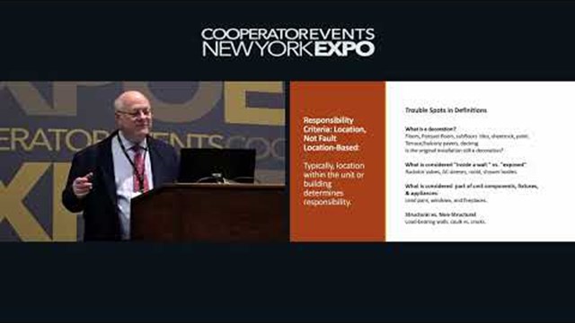 2024 NY Fall Expo Seminar: Repairs - Who Makes Them, Who Approves Them, & Who Pays?