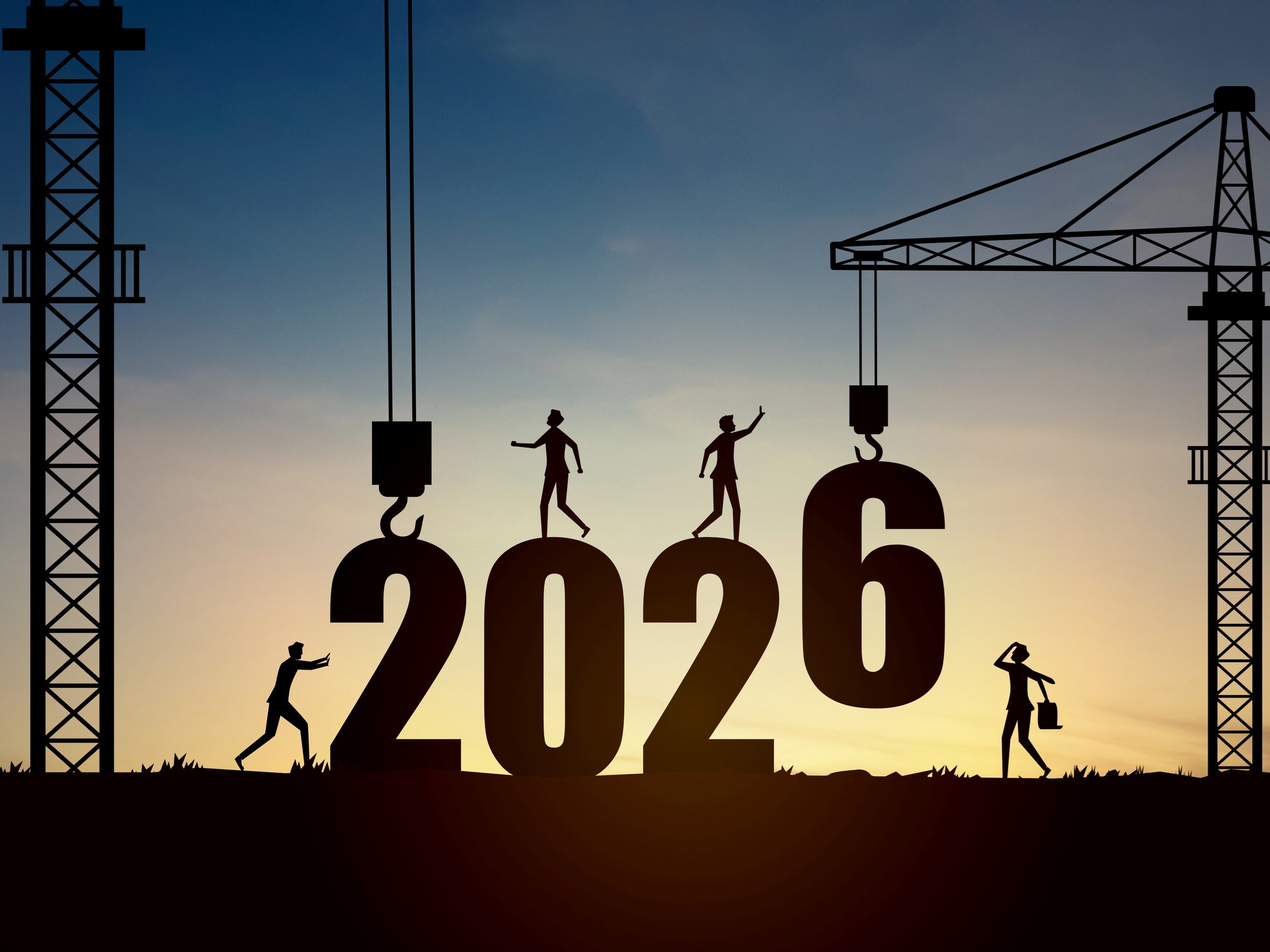 Entering the new year, new beginnings, the 2026 letter construction business team