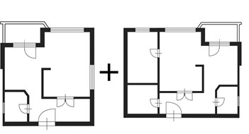 Combining Apartments Combining Apartments